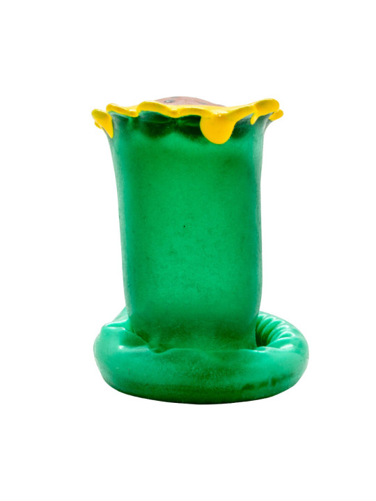 PRESERVATIVO GIRASOL PINTADO A MANO - DISEÑO ARTESANAL DE LA MARCA CONDOMERIE