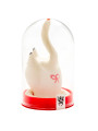 PRESERVATIVO CISNE PINTADO A MANO DECORATIVO ARTESANAL DE LA MARCA CONDOMERIE