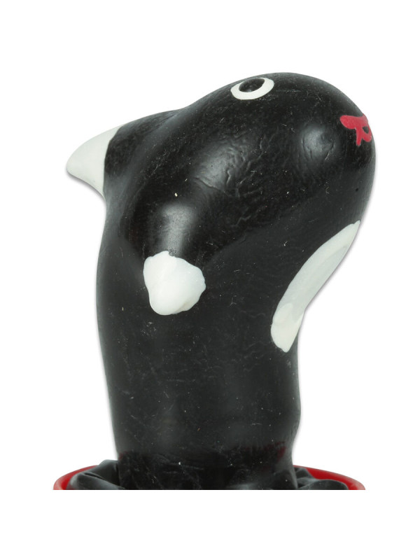 PRESERVATIVO ORCA DECORADO A MANO - DISEÑO ARTESANAL ÚNICO DE LA MARCA CONDOMERIE