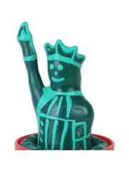 PRESERVATIVO DECORATIVO ESTATUA LIBERTAD PINTADO A MANO DE LA MARCA CONDOMERIE