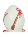 PRESERVATIVO DECORATIVO PASCUA BLANCO PINTADO A MANO DE LA MARCA CONDOMERIE