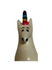 PRESERVATIVO ARCOÍRIS UNICORNIO PINTADO A MANO DECORATIVO DE LA MARCA CONDOMERIE
