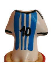 PRESERVATIVO DECORADO CAMISETA MESSI N10 PINTADO A MANO DE LA MARCA CONDOMERIE