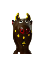PRESERVATIVO DECORATIVO TORO NEGRO PINTADO A MANO DE LA MARCA CONDOMERIE