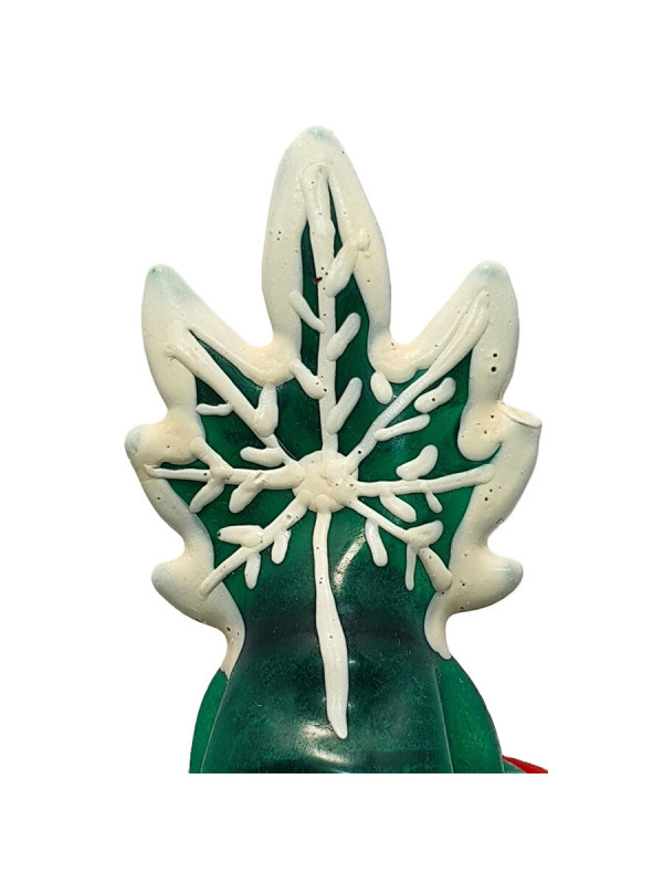 PRESERVATIVO CANNABIS PINTADO A MANO DISEÑO ARTÍSTICO DE LA MARCA CONDOMERIE