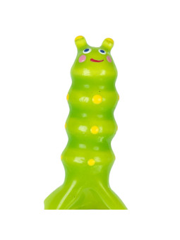 PRESERVATIVO ORUGA XL PINTADO A MANO DISEÑO DECORATIVO DE LA MARCA CONDOMERIE