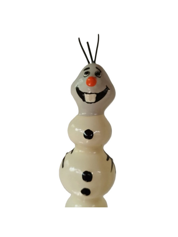 PRESERVATIVO XL MUÑECO NIEVE PINTADO MANO DECORATIVO DE LA MARCA CONDOMERIE