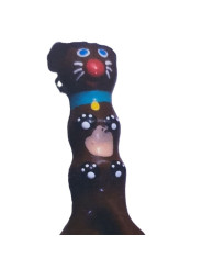 PRESERVATIVO XL PERRO SALCHICHA DISEÑO PINTADO A MANO DE LA MARCA CONDOMERIE