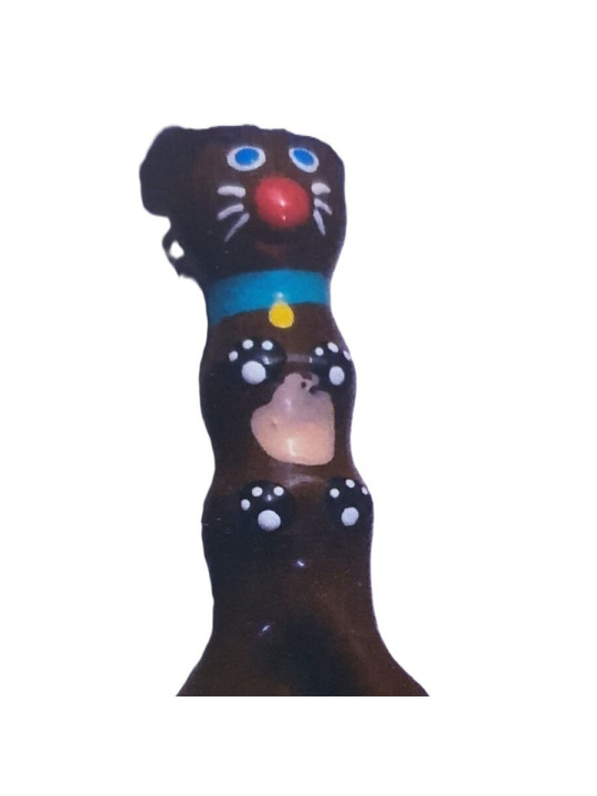 PRESERVATIVO XL PERRO SALCHICHA DISEÑO PINTADO A MANO DE LA MARCA CONDOMERIE