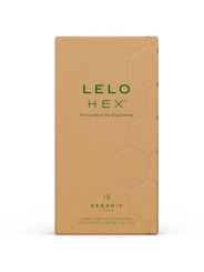 LELO HEX ORGANIC PRESERVATIVOS CAJA 12 UNIDADES DE LA MARCA LELO