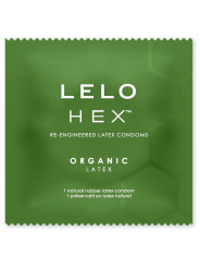 LELO HEX ORGANIC PRESERVATIVOS CAJA 12 UNIDADES DE LA MARCA LELO
