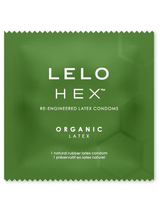 LELO HEX ORGANIC PRESERVATIVOS CAJA 12 UNIDADES DE LA MARCA LELO