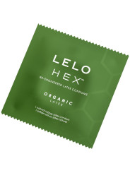 LELO HEX ORGANIC PRESERVATIVOS CAJA 12 UNIDADES DE LA MARCA LELO
