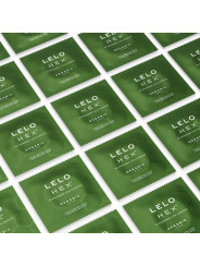 LELO HEX ORGANIC PRESERVATIVOS CAJA 12 UNIDADES DE LA MARCA LELO