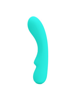 VIBRADOR RECARGABLE PRESCOTT 12 MODOS SILICONA SUAVE DE LA MARCA PRETTY LOVE SMART