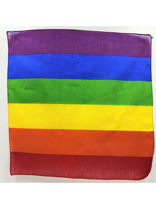 PAÑUELO BANDERA ARCOÍRIS PRIDE ALGODÓN ORGULLO LGTB DE LA MARCA PRIDE