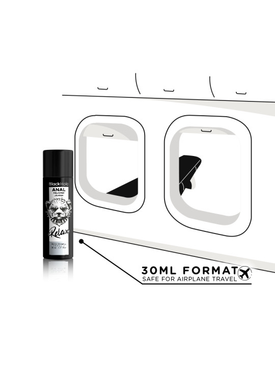 LUBRICANTE ANAL SILICONA JOJOBA 30ML BLACK HOLE DE LA MARCA BLACK HOLE