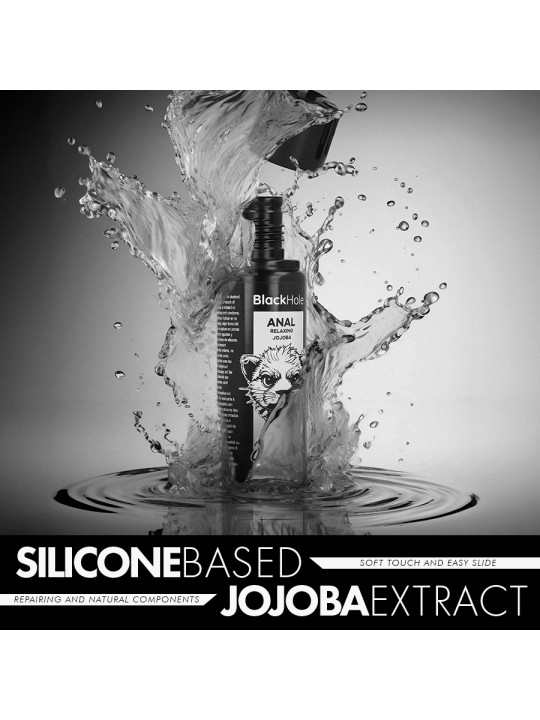 LUBRICANTE ANAL SILICONA JOJOBA 100ML BLACK HOLE DE LA MARCA BLACK HOLE