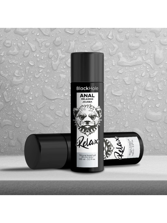 LUBRICANTE ANAL SILICONA JOJOBA 100ML BLACK HOLE DE LA MARCA BLACK HOLE
