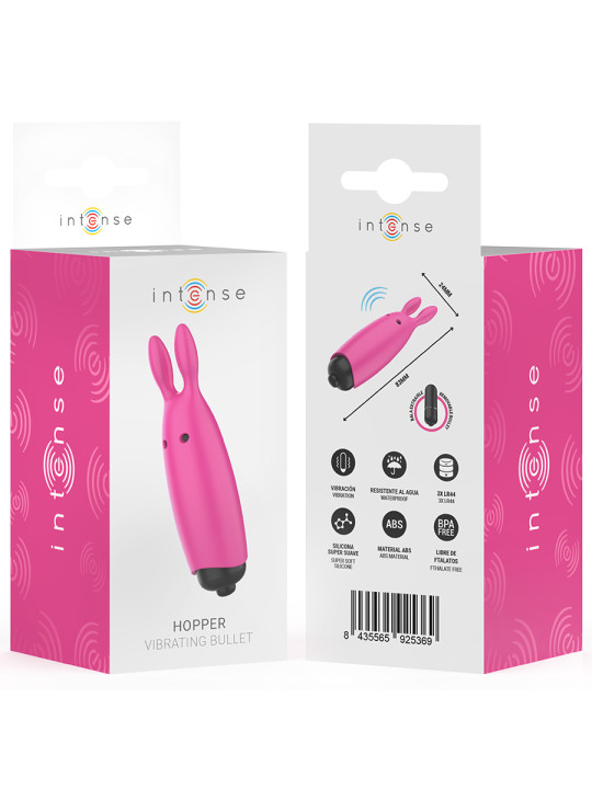 BALA VIBRADORA INTENSA ROSA ESTIMULACIÓN CLITORIANA DE LA MARCA INTENSE FUN