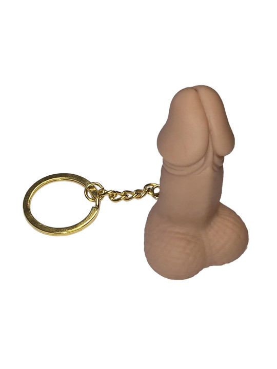 SILBATO LLAVERO FORMA PENE COLOR CARNE - DIABLO PICANTE DE LA MARCA DIABLO PICANTE
