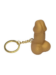 SILBATO LLAVERO FORMA PENE DORADO - DIABLO PICANTE DE LA MARCA DIABLO PICANTE