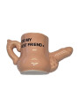 TAZA CERÁMICA HUMOR PENE RELIEVE IMÁN FOR MY BEST FRIEND DE LA MARCA DIABLO PICANTE