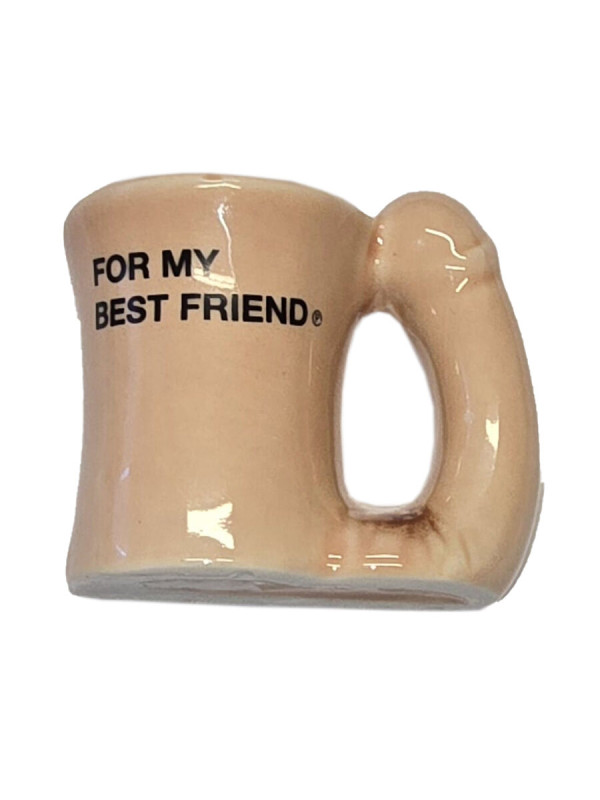 TAZA CERÁMICA IMÁN ASA PENE FOR MY BEST FRIEND REGALO HUMOR DE LA MARCA DIABLO PICANTE