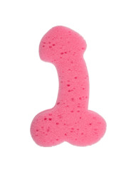 ESPONJA ERÓTICA FORMA PENE ROSA PARA DUCHA DIVERTIDA DE LA MARCA DIABLO PICANTE