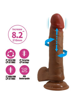 DILDO REALÍSTICO 21 CM MULATO BAILE PLACER INTENSO DE LA MARCA BAILE VIBRATORS