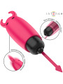 BALA VIBRADORA INTENSA ROJA SCARLET SILICONA SUAVE 9CM DE LA MARCA INTENSE FUN