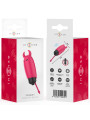BALA VIBRADORA INTENSA ROJA SCARLET SILICONA SUAVE 9CM DE LA MARCA INTENSE FUN