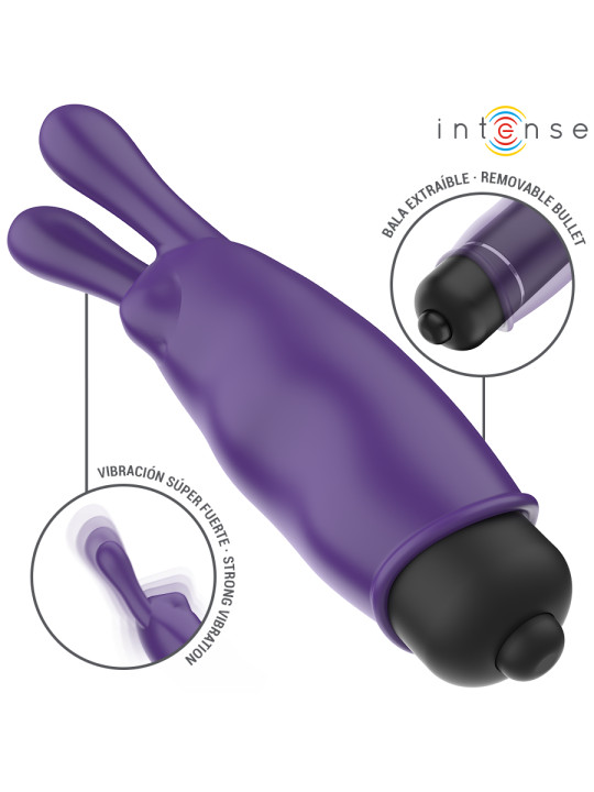 BALA VIBRADORA INTENSA MORADA ESTIMULACIÓN CLITORIANA DE LA MARCA INTENSE FUN