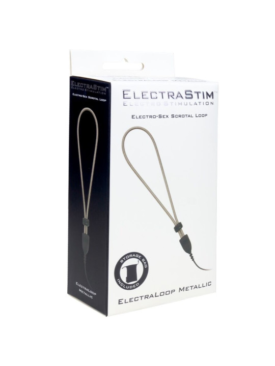 ANILLO ESCROTAL ELECTROESTIMULACIÓN METÁLICO AJUSTABLE DE LA MARCA ELECTRASTIM