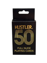 JUEGO CARTAS PÓKER HUSTLER 50 AÑOS DESNUDO GLAMOUR DE LA MARCA KHEPER GAMES