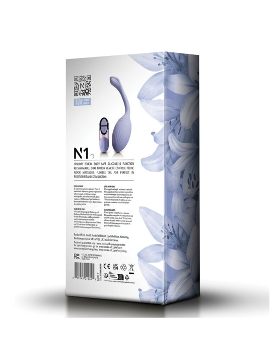 MASAGEADOR PÉLVICO KEGEL CON CONTROL REMOTO NIYA N1 DE LA MARCA NIYA