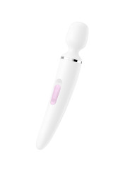 SATISFYER WAND MASAJEADOR VIBRADOR XXL BLANCO SILICONA DE LA MARCA SATISFYER WAND