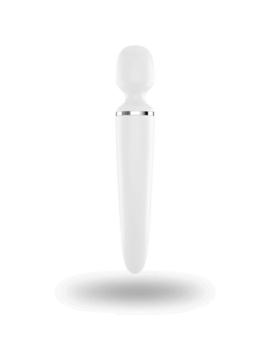 SATISFYER WAND MASAJEADOR VIBRADOR XXL BLANCO SILICONA DE LA MARCA SATISFYER WAND