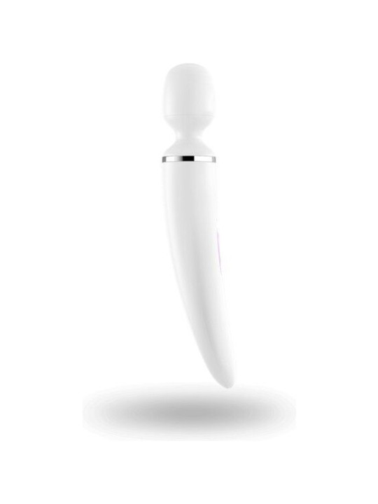 SATISFYER WAND MASAJEADOR VIBRADOR XXL BLANCO SILICONA DE LA MARCA SATISFYER WAND