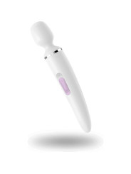 SATISFYER WAND MASAJEADOR VIBRADOR XXL BLANCO SILICONA DE LA MARCA SATISFYER WAND