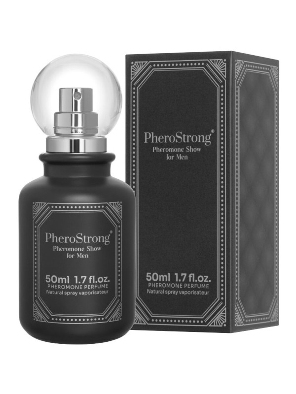 PERFUME CON FEROMONAS PHEROSTRONG SHOW HOMBRE 50ML DE LA MARCA PHEROSTRONG