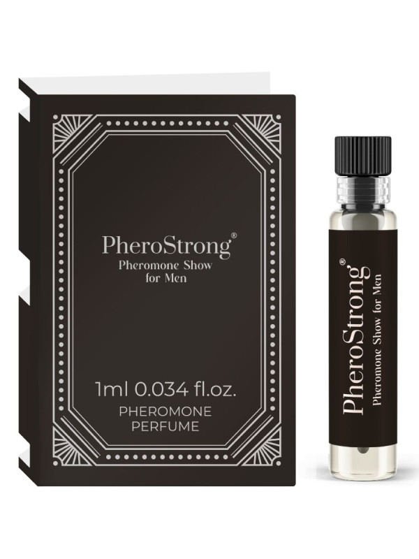 PERFUME CON FEROMONAS PHEROSTRONG SHOW HOMBRE 1ML DE LA MARCA PHEROSTRONG