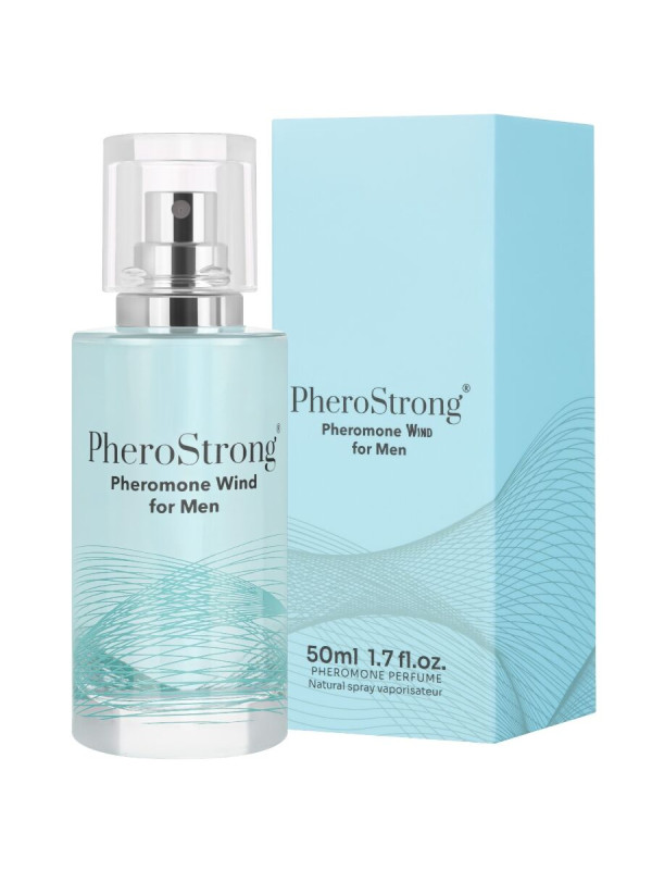 PERFUME CON FEROMONAS PARA HOMBRE PHEROSTRONG WIND 50ML DE LA MARCA PHEROSTRONG