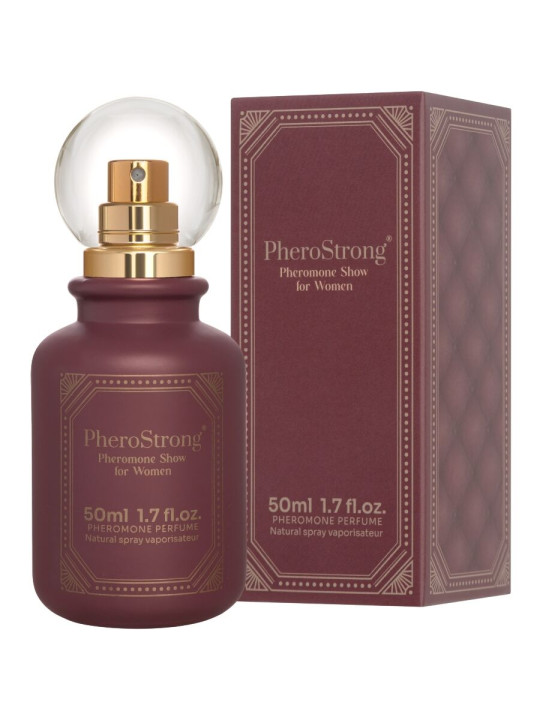 PERFUME CON FEROMONAS PHEROSTRONG SHOW MUJER 50ML DE LA MARCA PHEROSTRONG