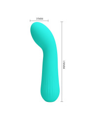 VIBRADOR RECARGABLE FAUN SILICONA SUAVE PUNTO G DE LA MARCA PRETTY LOVE SMART