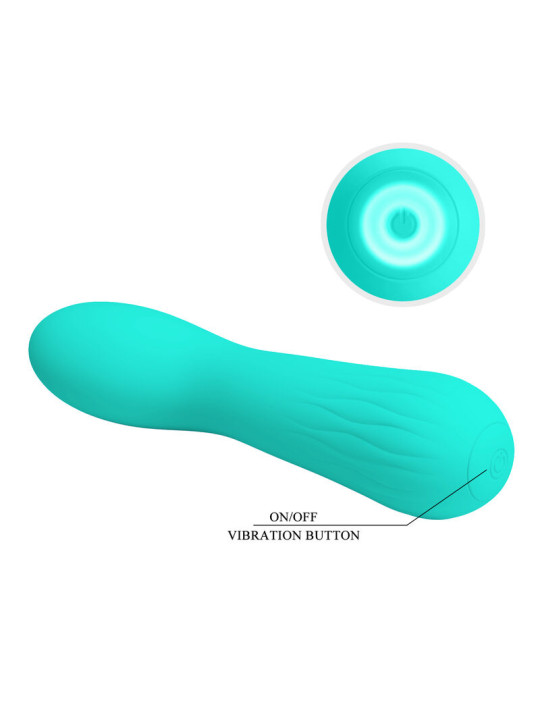 VIBRADOR RECARGABLE FAUN SILICONA SUAVE PUNTO G DE LA MARCA PRETTY LOVE SMART