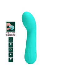 VIBRADOR RECARGABLE FAUN SILICONA SUAVE PUNTO G DE LA MARCA PRETTY LOVE SMART
