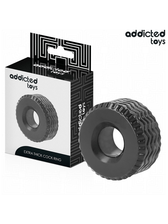ANILLO PENE EXTRA GRUESO 30MM CONTROL ERECCIÓN ADDICTED TOYS DE LA MARCA ADDICTED TOYS