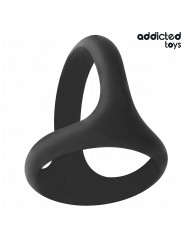 ANILLO TRIPLE PENE ERECCIÓN INTENSA DURADERA ESTIMULACIÓN DE LA MARCA ADDICTED TOYS
