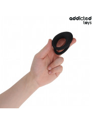 ANILLO DOBLE TEXTURIZADO PENE ESTIMULACIÓN ERECCIÓN PLACER DE LA MARCA ADDICTED TOYS